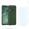 Evetane Cover Galaxy A40 e 2 schermi di protezione - Silicone - Verde, excellent