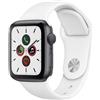 Apple Watch Series 5 (2019) GPS + Cellular 44 mm - Alluminio Grigio Siderale - Cinturino Sport Bianco, good