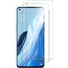 Phonillico Schermo protettivo Oppo Reno 7 5G Vetro temperato - Vetro temperato - Trasparente, excellent