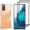 Phonillico Cover Samsung Galaxy S20 FE e 2 schermi di protezione - TPU - Trasparente, excellent
