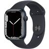 Apple Watch Series 7 (2021) GPS 45 mm - Alluminio Mezzanotte - Cinturino Sport Nero, fair