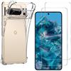 Phonillico Cover Google Pixel 8 Pro e 2 schermi di protezione - TPU - Trasparente, excellent