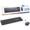 Simpletek Tastiera QWERTY Greek wireless Greek Mouse and Keyboard - refurbished