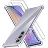 Phonillico Cover Galaxy A54 5G e 2 schermi di protezione - TPU - Trasparente, excellent