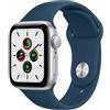 Apple Watch Series SE 1 (2020) GPS 40 mm - Alluminio Argento - Cinturino Sport Blu, fair