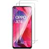 Phonillico Schermo protettivo Oppo A74 5G Vetro temperato - Vetro temperato - Trasparente, excellent
