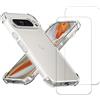 EVETANE Cover Pixel 9 Pro e 2 schermi di protezione - TPU - Trasparente, excellent