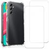 Evetane Cover Galaxy A14 e 2 schermi di protezione - TPU - Trasparente - refurbished