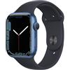 Apple Watch Series 7 (2021) GPS + Cellular 45 mm - Alluminio Blu - Cinturino Sport Nero, good