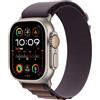 Apple Watch Ultra 2 (2023) GPS + Cellular 49 mm - Titanio Titanio naturale - Alpine loop Nero, good