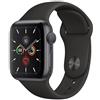 Apple Watch Series 5 (2019) GPS 40 mm - Alluminio Grigio Siderale - Cinturino Sport Nero, fair