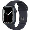 Apple Watch Series 7 (2021) GPS 41 mm - Alluminio Mezzanotte - Cinturino Sport Nero, fair