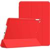 EVETANE Cover iPad 10.2" (2019) / iPad 10.2" (2020) / iPad 10.2" (2021) - Poliuretano termoplastico (TPU) - Rosso, excellent