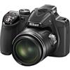 Nikon Fotocamera Bridge compatta Coolpix P530 - Nero + Nikon Nikkor 42X Wide Optical Zoom ED VR 24-1000mm f/3-5.9 f/3-5.9 - refurbished