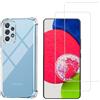Phonillico Cover Samsung Galaxy A53 5G e 2 schermi di protezione - TPU - Trasparente, excellent