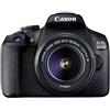 Canon Reflex EOS 2000D - Nero + Canon EF-S III f/3.5-5.6 - refurbished