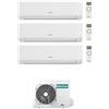 Hisense CONDIZIONATORE HISENSE TRIAL SPLIT ENERGY ULTRA 7000+9000+12000 BTU WIFI INVERTER 3AMW62U4RJC A++