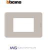 BTICINO JA4803TS Placca 3 moduli in tecnopolimero Sand - MatixGO