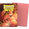 Cartemagic Dragon Shield bustine protettive Peach Dual Matte 100 pezzi