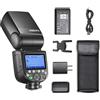 Godox V860III-F per Fujifilm Fuji Camera Flash Speedlite 7.2V/2600mAh, TTL 2.4G Wireless HSS 1/8000 1.5s Tempo di Riciclo e 480 Flash a piena potenza 10 livelli LED Modeling Light(Aggiornato V860II-F)