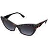 Dolce & Gabbana DG4370 32298G | Occhiali da Sole Graduati o Non Graduati | Plastica | Cat Eye, Ovali / Ellittici | Multicolore | Adrialenti