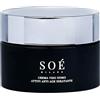 SOE' MILANO Crema Viso Antiage Uomo con Acido Ialuronico, Collagene e Bava di Lumaca - Idratante, Rassodante, Effetto Freschezza - Skincare Naturale Made in Italy - Senza Siliconi, Parabeni e Paraffina