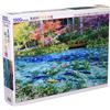 BEVERLY Puzzle Beverly 1000 pezzi - Stagno di Monet con colori radianti (49 x 72 cm) JP