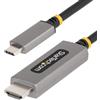 StarTech.com Cavo adattatore USB-C HDMI da 3 m, 8 K 60 Hz, 4 K 144 Hz, HDR10, convertitore video USB C a HDMI 2.1, USB C DP Alt Mode/USB4/Thunderbolt 3/4, compatibile con USB C a HDMI (136