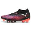 PUMA Future 8 Match FG/AG Wn's, Scarpe da Calcio Donna, Black White-Glowing Red, 43 EU