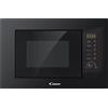 Candy OUTLET - Forno a Microonde da incasso combinato con Grill Capacità 20 Litri Potenza 800 Watt Larghezza 60 cm colore Nero - MIC 20 GDFN - Ricondizionato