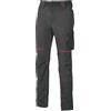 U-Power PANTALONE WORLD LADY, idrorepellente, traspirante, Colore Grigio/Fucsia