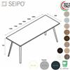 SEIPO VERTEX scrivania piano in melaminico LINEARE Seipo P. 650 - VX.0031 32 33 34 35 36