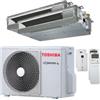Toshiba Condizionatore Climatizzatore Toshiba Dual Split Inverter Canalizzato U2 13000+10000 Con RAS-2M14G3AVG-E R-32 Wi-Fi Optional Comando Infrarossi Incluso