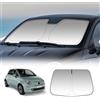 KUNGKIC Per Fiat 500 2008-2023 Abarth 595 2012-2023 parabrezza auto parasole pieghevole blocca i raggi UV parasole (parabrezza anteriore)