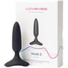 LOVENSE Hush 2 XS - mini vibratore anale ricaricabile (25mm) - nero