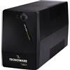 Tecnoware FGCERAPL802SCH UPS ERA PLUS 800 schuko togheter On 800VA 560W