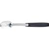 MasterClass MCSALFORKBLK Forchetta per Insalata in Acciaio Inox di qualità con codifica a Colori, Inossidabile, Black (General)