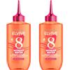 L'OREAL PARIS L'Oréal Paris Elvive Dream Long Wonder Water Balsamo Liquido Lamellare per Capelli Lunghi e Lisci Protezione dalle Doppie Punte - 2 Flaconi da 200ml