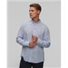 BOSS Camicia Azzurra Di Lino Da Uomo Hugo Boss C-liam-s-bd-c