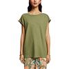 ESPRIT 063ee1K301 T-Shirt, Kaki Chiaro, XS Donna