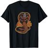 Cobra Kai Logo serpente invecchiato Maglietta