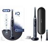 ORAL B PROCTER GAMBLE Oral-B iO Spazzolino Elettrico Ricaricabile 9S Nero, 2 Testine, 1 Custodia Da Viaggio Ricaricabile