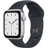 Apple Watch (SE 40mm, 2a Generazione, 2022) Ricondizionato - Argento - GPS - Eccellente