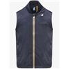 K-Way Valen Stretch Nylon Gilet Jersey Blue Depth Uomo