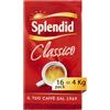 Splendid - Caffè Macinato Gusto Classico - Miscela Caffè per Moka - 16 Confezioni da 250 gr (Totale 4 Kg)