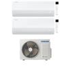Samsung Climatizzatore Dual Split Cebu S2 9+9 con AJ068TXJ3KG/EU Inverter Wi-Fi Classe A++ ,