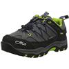 CMP Kids Rigel Low Trekking Shoes Wp, Scarpe da trekking Unisex - Bambini e ragazzi, Prugna Peach, 40 EU