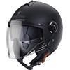 CABERG Casco Jet Caberg Riviera V4x Matt Black, TAGLIA Tg. XS