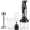 Girmi MX39 Mixer a Immersione con Kit, 800 Watt, 4 Lame, Fusto 19 cm