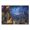 Tenyo Puzzle 1000 pezzi Disney La Bella e la Bestia Moonlight Dance 51x73,5 cm JP